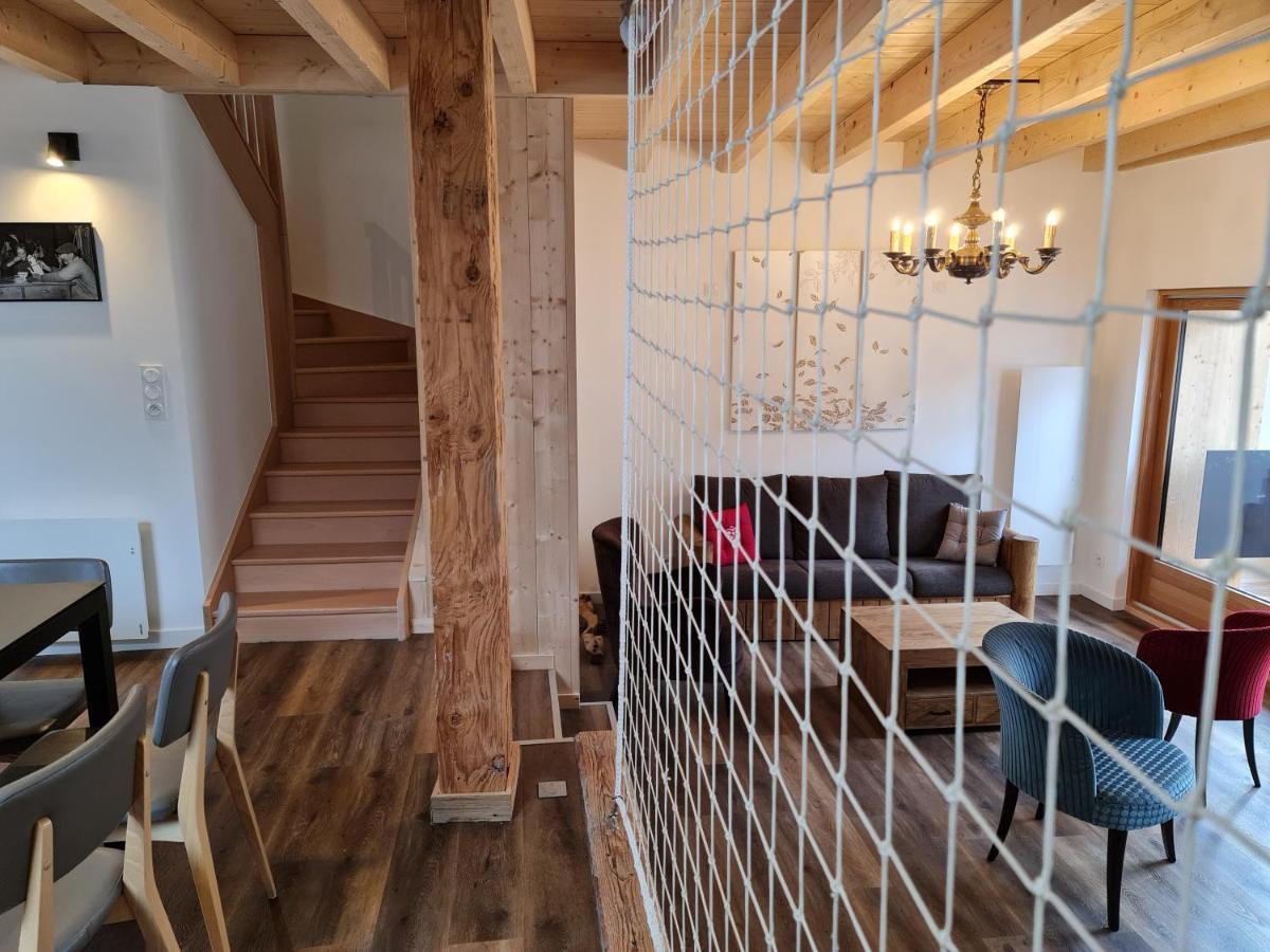 La Maizon Du Bois - Le Haut Appartement De 130 M2 - Le Bas Appartement De 70 M2 La Plagne Kültér fotó
