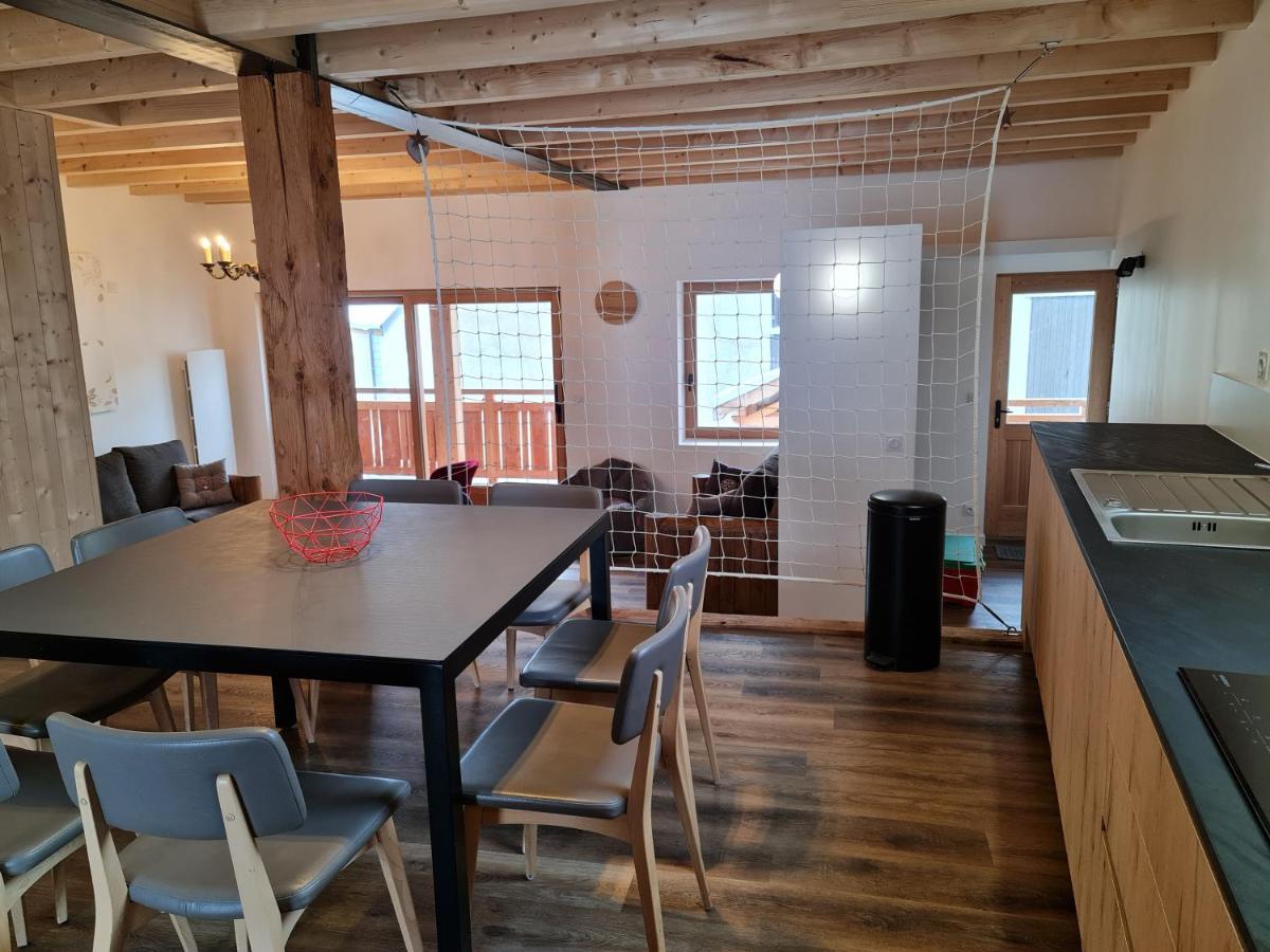 La Maizon Du Bois - Le Haut Appartement De 130 M2 - Le Bas Appartement De 70 M2 La Plagne Kültér fotó